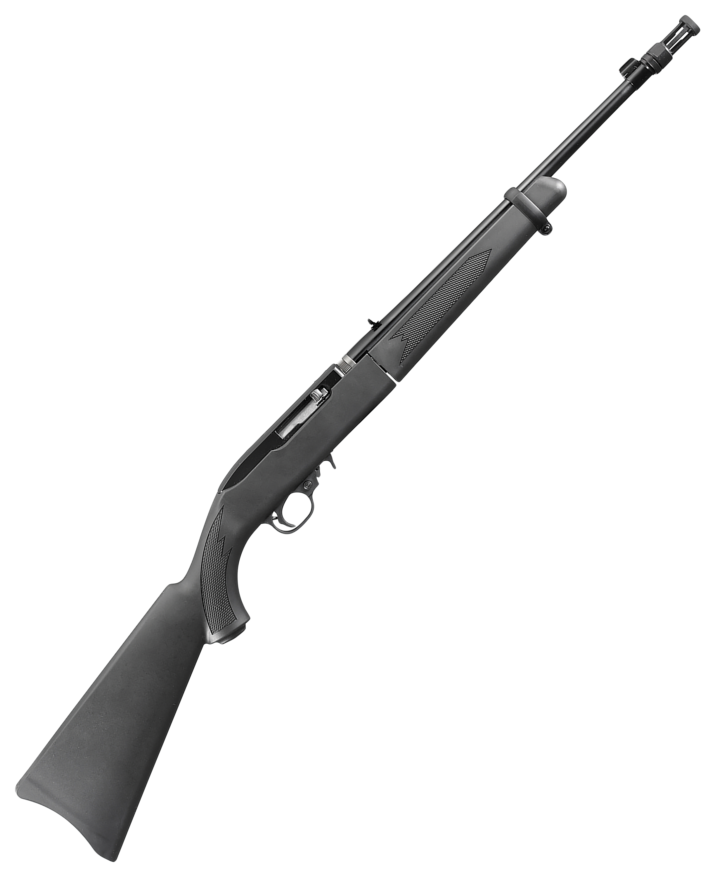 Ruger 10/22 Takedown Semi-Auto Rimfire Rifle with Flash Suppressor ...